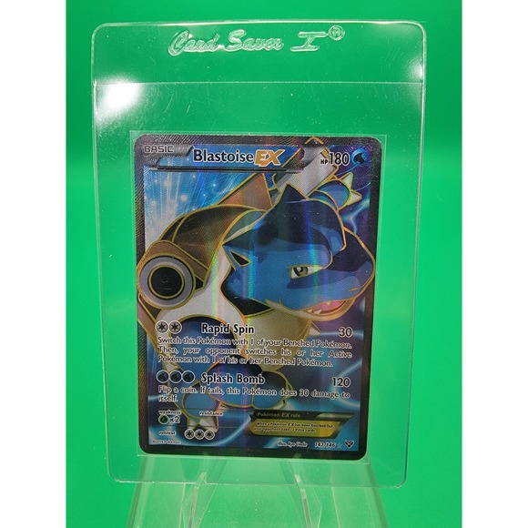 Pokémon TCG Blastoise-EX XY 155/160 Holo Full Art